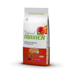 Сухой корм для собак Trainer Natural Super Premium Puppy&Junior Medium (НЕЙЧИРАЛ трейнер Супер Премиум Паппи энд Джуниор Медиум)