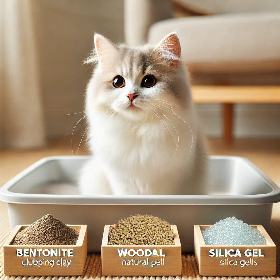 Ви зараз переглядаєте 🐾 Як обрати ідеальний наповнювач для котячого туалету? Порівнюємо три основні типи: бентонітові, деревні та силікагелеві!